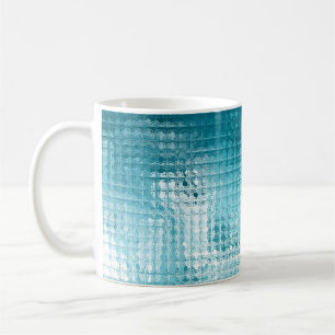 Abstract beautiful blue elegant background coffee mug