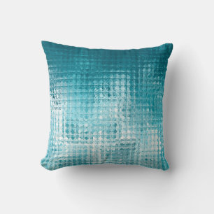 Abstract beautiful blue elegant background cushion