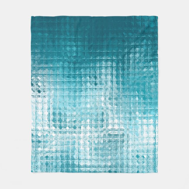 Abstract beautiful blue elegant background fleece blanket (Front)