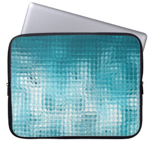 Abstract beautiful blue elegant background laptop sleeve