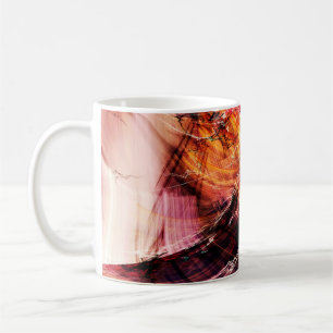 Abstract beautiful purple, red and yellow bright c coffee mug
