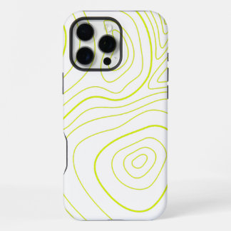 abstract beautiful yellow iPhone 16 pro max case