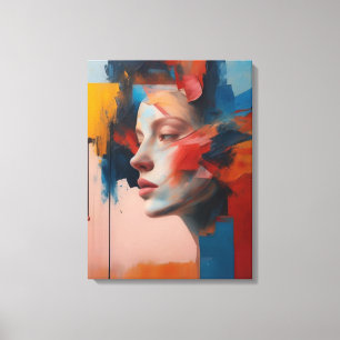 "Abstract Beauty" Canvas Print