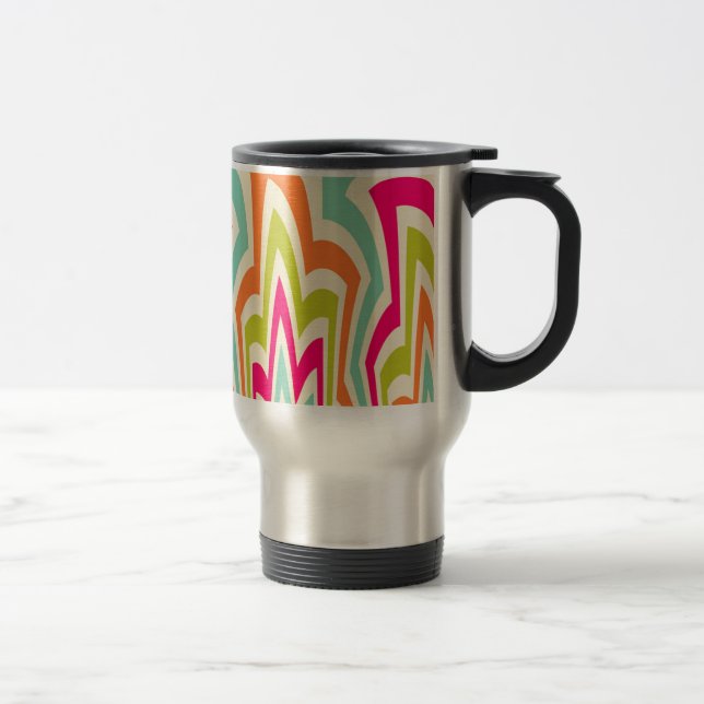Abstract Beauty Travel Mug (Right)