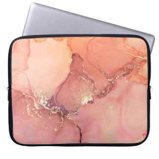 Abstract beige,  brown background,  wallpaper. Mix Laptop Sleeve
