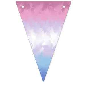 Abstract Bigender Pride Flag     