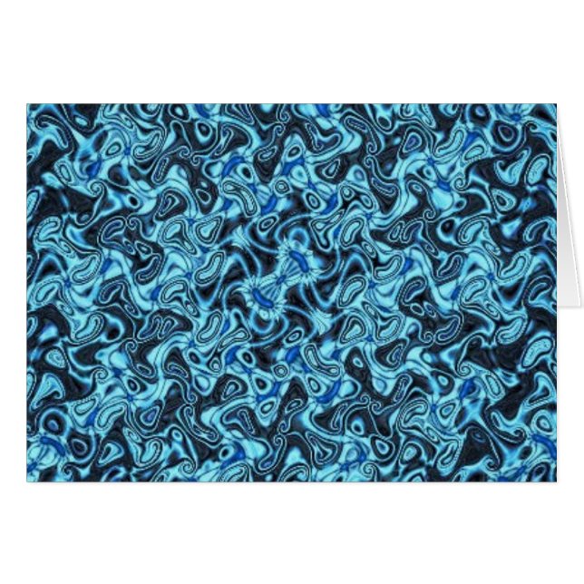 abstract biology card (Front Horizontal)