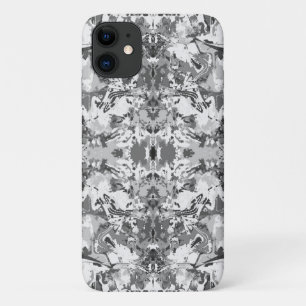Abstract Black and White Exclusive Pattern iPhone 11 Case