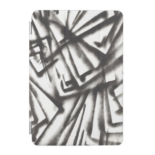 Abstract Black and White  iPad Mini Cover