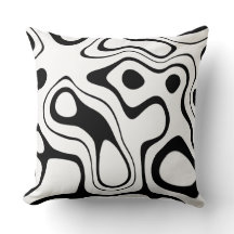 Abstract Black and White Masks