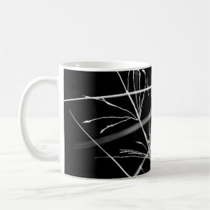 Abstract Black and White Nature Mug
