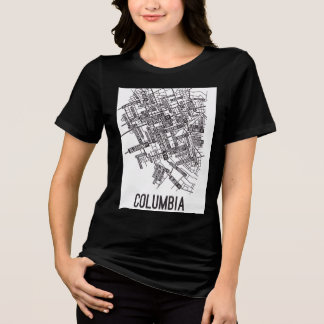 Abstract Black & White Graphic T-Shirt Tri-Blend Shirt