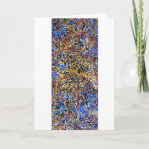 Abstract Blank Card
