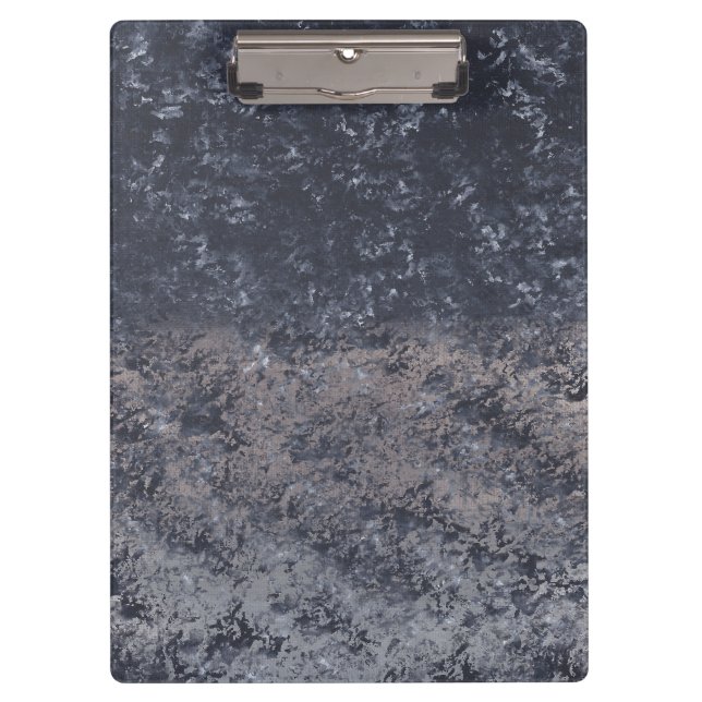 Abstract blends black grey tan white clipboards (Front)