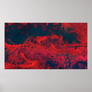 ABSTRACT BLOOD VEIN POSTER