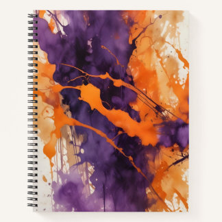 Abstract Bloom Notebook