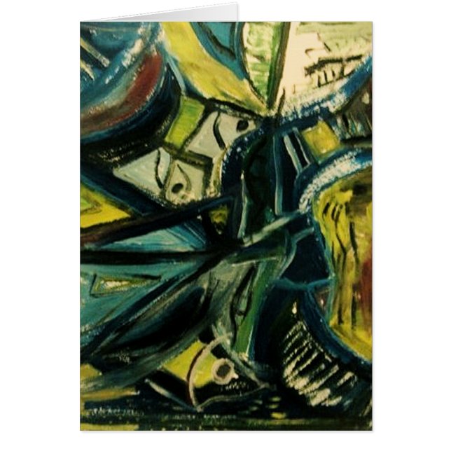 Abstract Blue (Front)