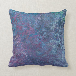 Doodle Art Decorative & Throw Cushions shizh Throw Pillow Cover Blue Ufo Alien