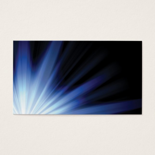 Abstract Blue Burst Layout (Front)