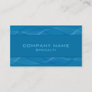 Abstract blue Business Cards
