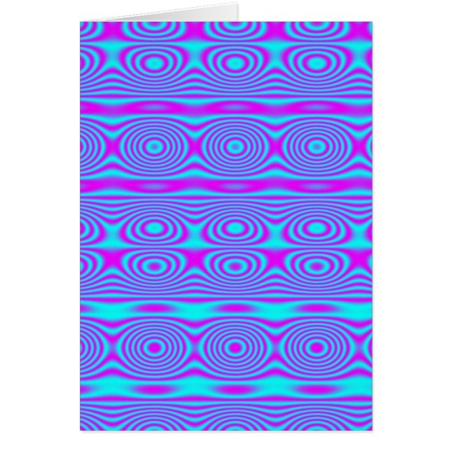 Abstract Blue Circles (Front)