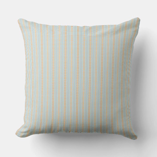 abstract blue cushion (Front)