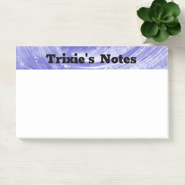 Abstract Blue Dandelions and fireflies  Post-it Notes (Office)