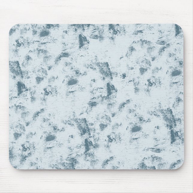 Abstract Blue Grunge Mouse Mat (Front)