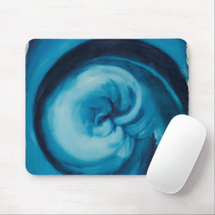 Abstract  Blue I   Georgia O'Keeffe Mouse Mat