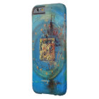 Abstract Blue Ka'aba Art Phone Case