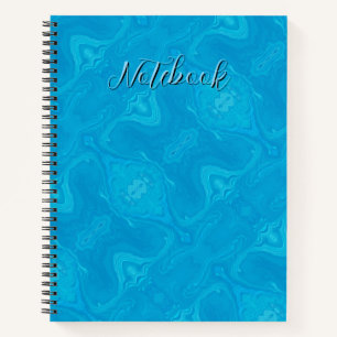 Abstract Blue Marble Personalised HP Lap Notebook