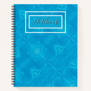 Abstract Blue Marble Personalised HP Lap Notebook