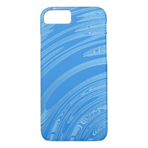 abstract blue metallic texture iPhone 8/7 case