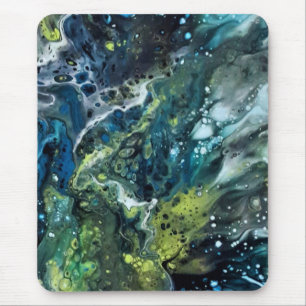 Abstract blue. mouse mat