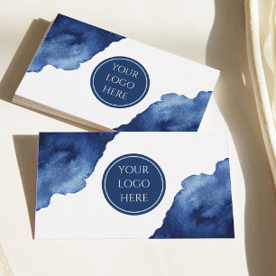 Abstract Blue Ocean Business Card