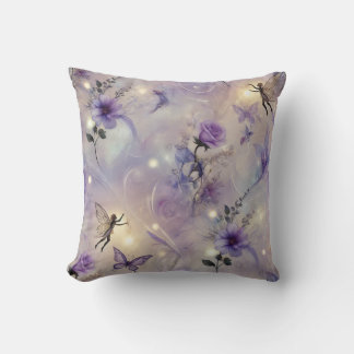 Abstract_Blue_Swirls Cushion