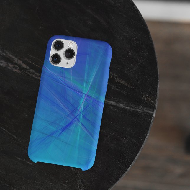 Abstract Blue Turquoise Gradient Case-Mate iPhone Case (Creator Uploaded)