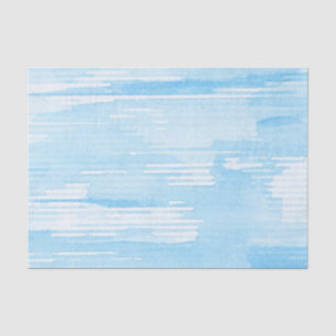 Abstract blue watercolor background, texture. 2 tissue paper