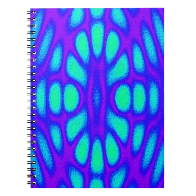 Abstract Blues Notebook (Front)