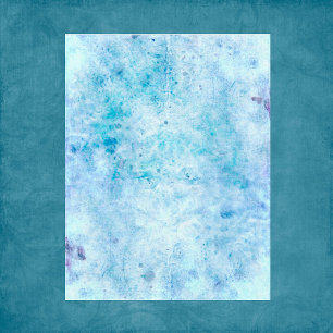 Abstract Blues Scrapbook Paper