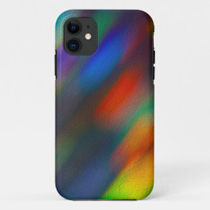 Abstract Blur With Texture iPhone 11 Case