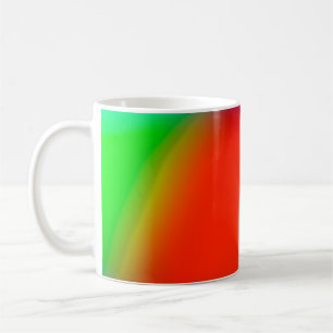 abstract blurred background, colorful vintage patt coffee mug
