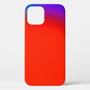 abstract blurred background, colourful vintage pat iPhone 12 case