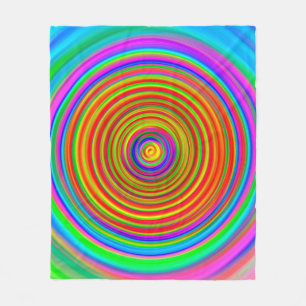 abstract blurred background, vintage geometric tex fleece blanket
