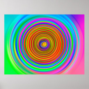 abstract blurred background, vintage geometric tex poster