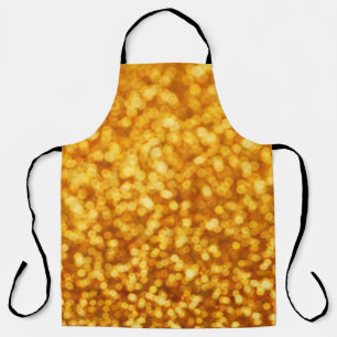 Abstract blurred beautiful golden background light apron