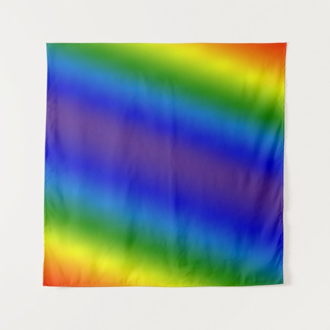 Abstract blurred gradient mesh background in brigh tapestry (Front)