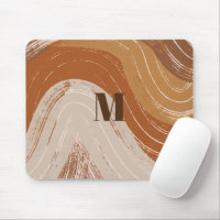 Abstract Boho Art , Earthy Tones