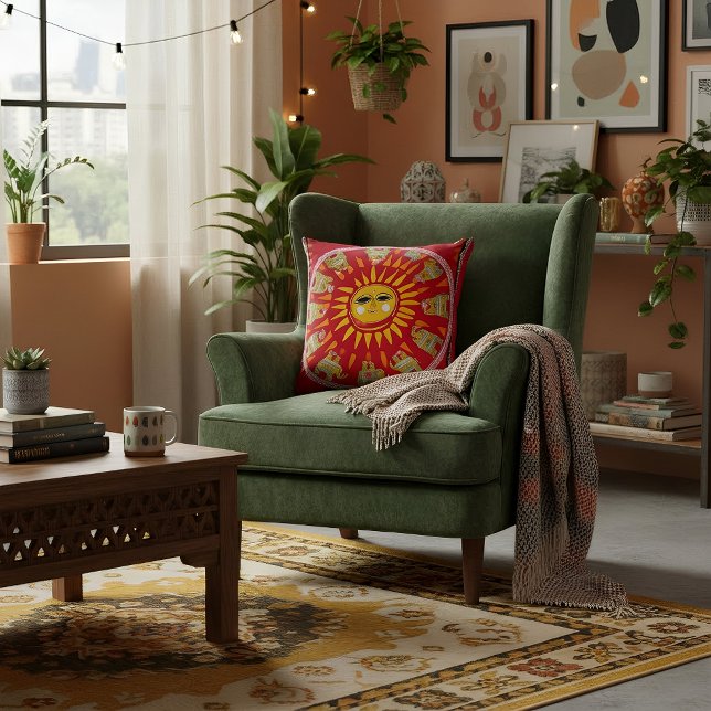 Abstract Boho geometrical  pattern for her Cushion (Creator Uploaded)