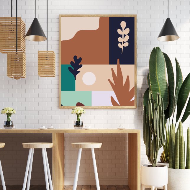 Abstract Boho Nature Landscape Poster (Creator Uploaded)